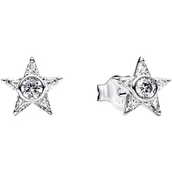 Pandora 295089C01 Silberohrstecker für Damen Funkelnd Stella