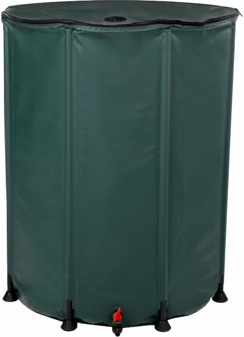floraworld Faltbare Regentonne 500 L, 80 x 98 cm, grün - (10290)