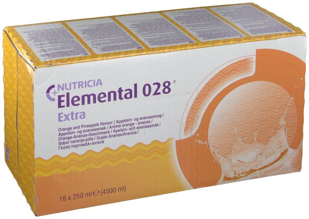 Elemental 028 Orange Ananas flüssig 18x250 ml Flüssigkeit