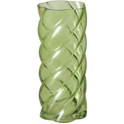 Vase CURVO (DH 13x30 cm) - grün - DH 13x30 cm