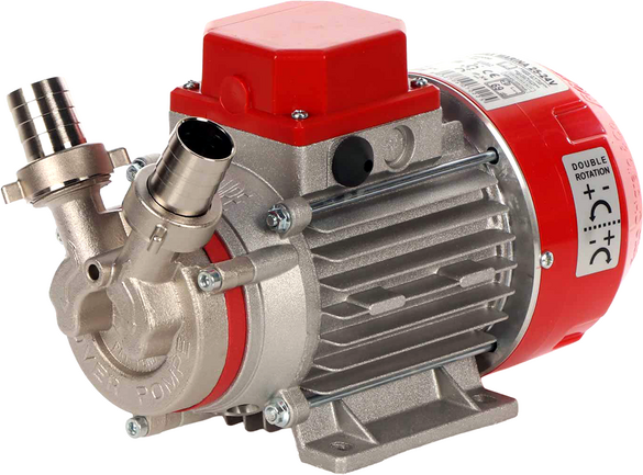 Rover Pompe Rover Novax Marina 25  Elektrische Umfüllpumpe aus rostfreiem Stahl  24 V