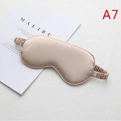 All Categories Goods Night Sleep Eye Mask, Silk Satin Eye Cover, Relaxing Sleeping Mask For Women Men gold