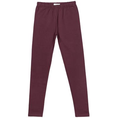Thermoleggings STACCATO, Mädchen, Gr. 152, Normalgrößen, rot (schwarz berry), Oberstoff: 65% Polyester, 30% Biber, 5% Elasthan., Basic, normal, Hosen, gefüttert
