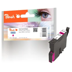 Peach Tintenpatrone magenta kompatibel zu Epson T0333M, C13T03334010