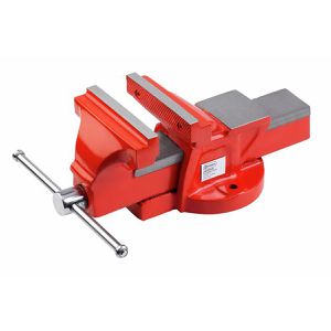 Connex Schraubstock COX870125, 125mm Backenbreite, Spannweite 125mm
