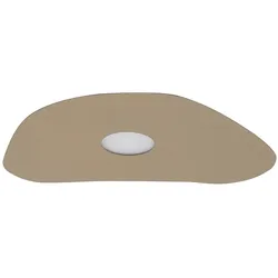 ROSSINI ILLUMINAZIONE Kahlo Deckenleuchte 8W GX53 IP20 satingold, ultradünn, magnetisch – Rossini