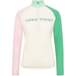 Kari Traa, Damen, Funktionsshirt, Ella Baselayer Halfzip (M), Mehrfarbig, Beige