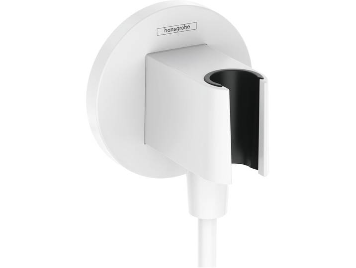 Hansgrohe FixFit S handdouchehouder - mat wit