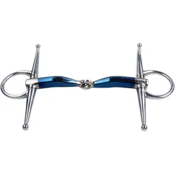 Gebiss TR Full Cheek Locked Sweet Iron, 16mm stainless steel 12,5