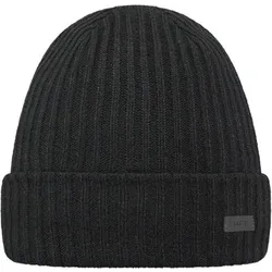 BARTS Herren Mütze Wilbert Turnup, Größe ONE SIZE in Schwarz 01