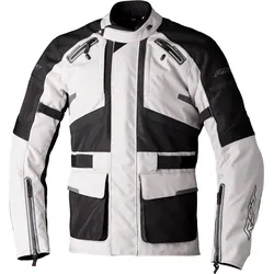 RST Endurance, Textiljacke wasserdicht - Hellgrau/Schwarz - L