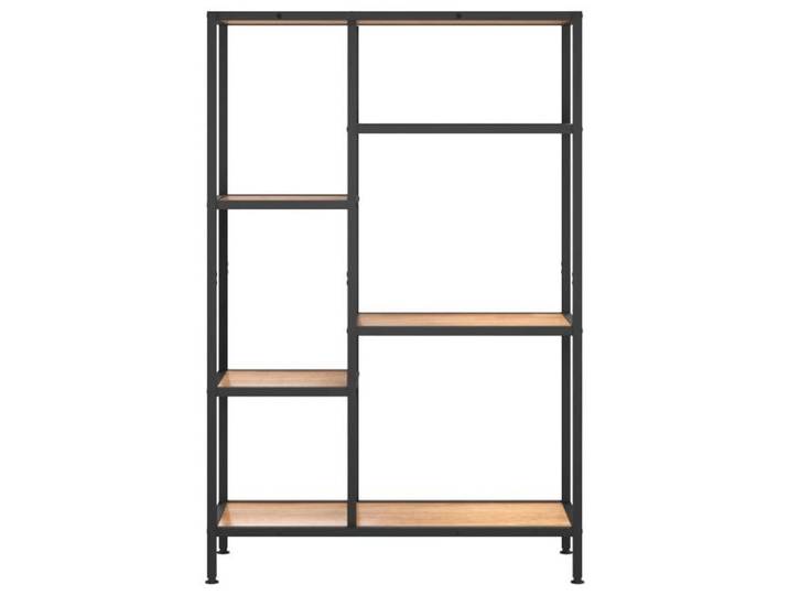 Remise Bibliothèque - Étagère à livres 80 x 30 x 120 cm Acier et bois d'ingénierie JILIMAISON2025 26657279