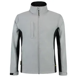 Softshelljacke Bicolor "402002" Workwear - S - grey/black