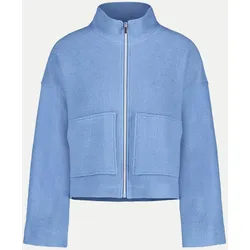 Blazerjacke mit Reißverschluss Blau 46