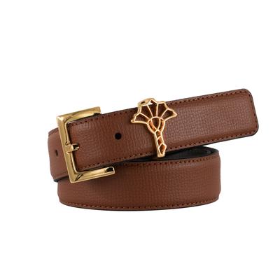 Ledergürtel JOOP, Damen, Gr. 90, cognac, Rindsleder, Gürtel Ledergürtel, Signé-Schlaufe