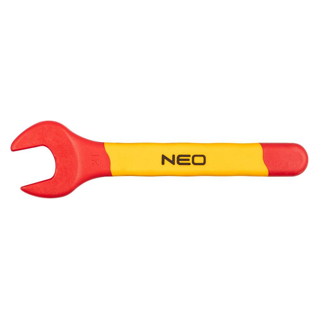 Neo Einseitiger Schraubenschlüssel 1000V (Schlüssel 21mm 1000V) (21 mm) (01-124)