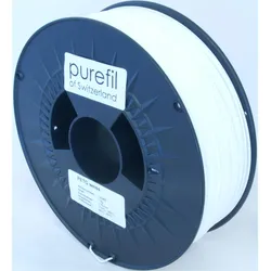 Purefil Filament (PETG, 1000 g, 1.75 mm), Filament, Weiss