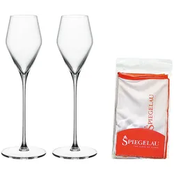Spiegelau Definition Digestifglas 130 ml 2er Set + Poliertuch