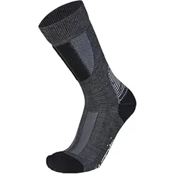 Wapiti, Herren, Sportsocken, Trek S09 Merino-Seide Socke (45 - 47), Grau