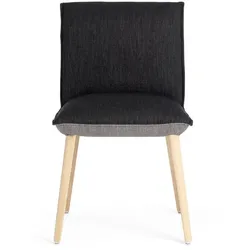 Mobitec Stuhl Soft Stoff Grau Anthrazit /