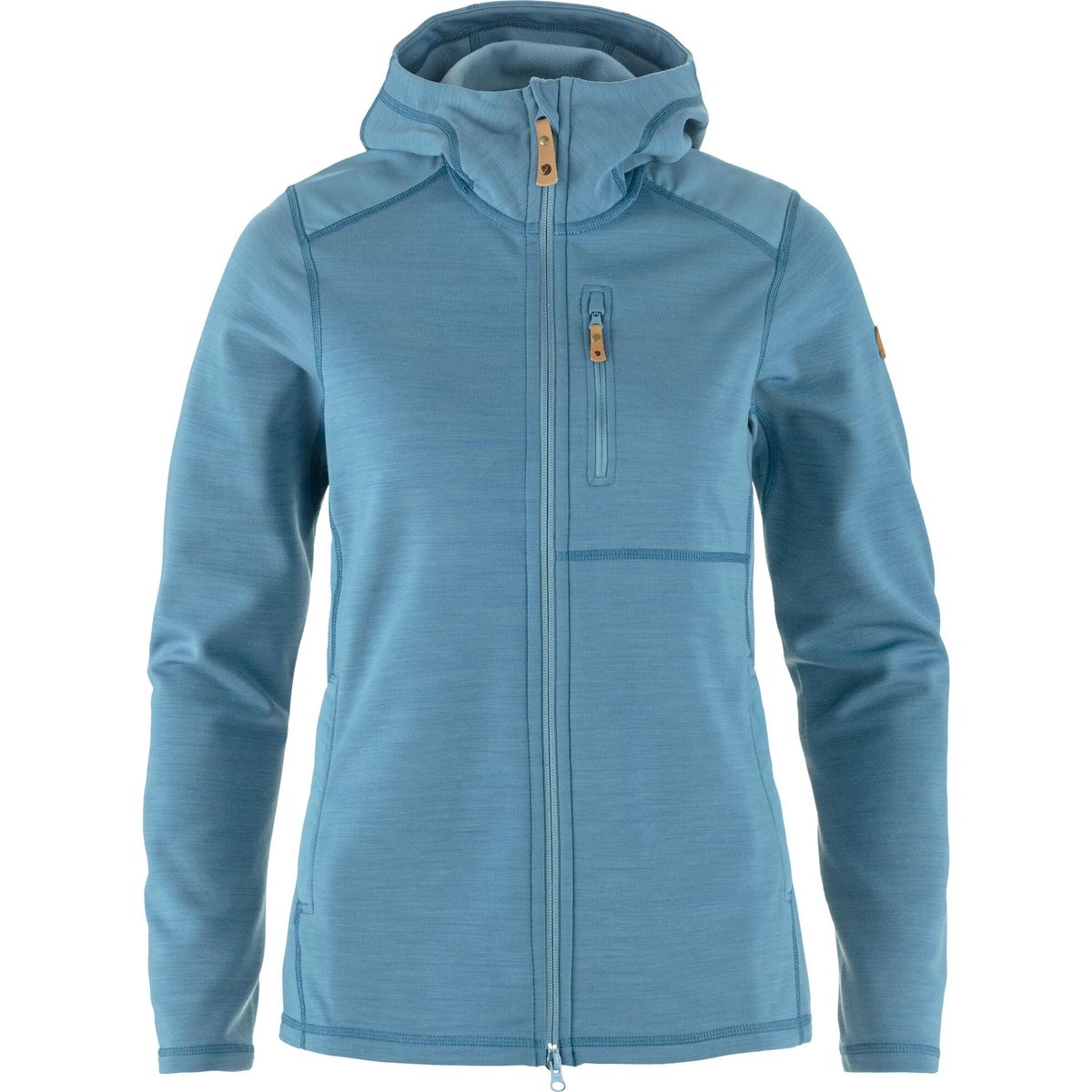 Fjällräven Keb Fleece Hoodie W dawn blue (543) XL F86990-543-XL