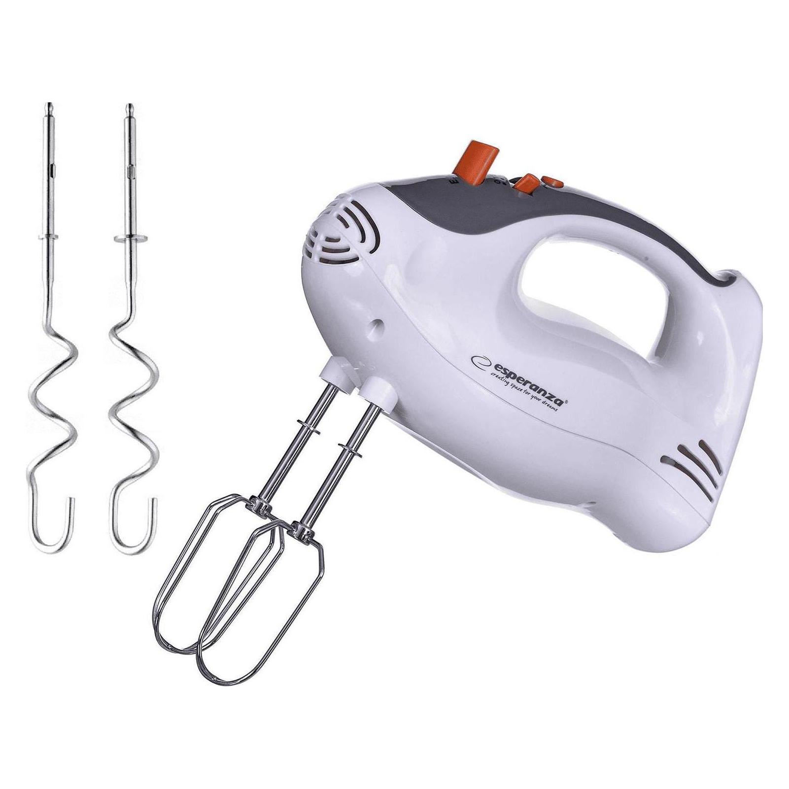 Esperanza EKM009 Mixer Handmixer Grau Weiss 250 W (250 W) (EKM009)