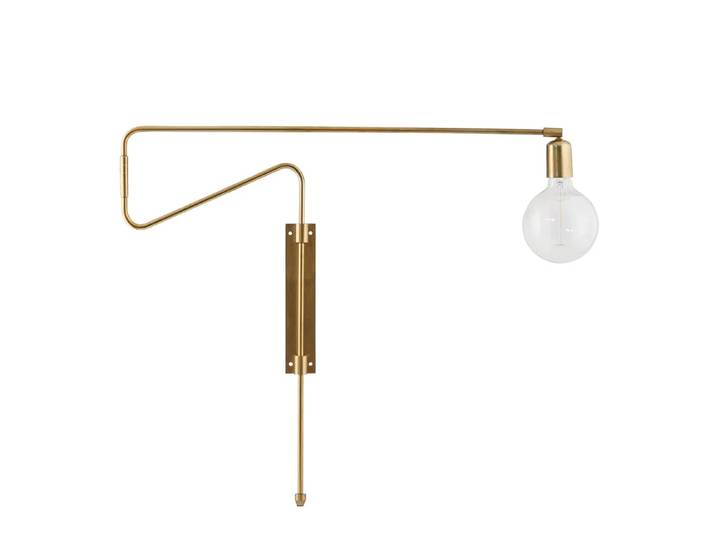 House Doctor Applique murale Swing laiton grand, 70 cm