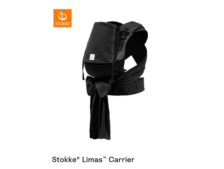 Stokke Babytrage, Schwarz, Textil, Füllung: Baumwollfüllung, unisex, Oeko-Tex® Standard 100, Rückentragefunktion, Hüfttragefunktion, Bauchtragefunktion, einfaches und schnelles Wechseln der Tragerichtung, Kapuze für Sicht- und Sonnenschutz verwendbar, Baby on Tour, Babytragen & Tragetücher