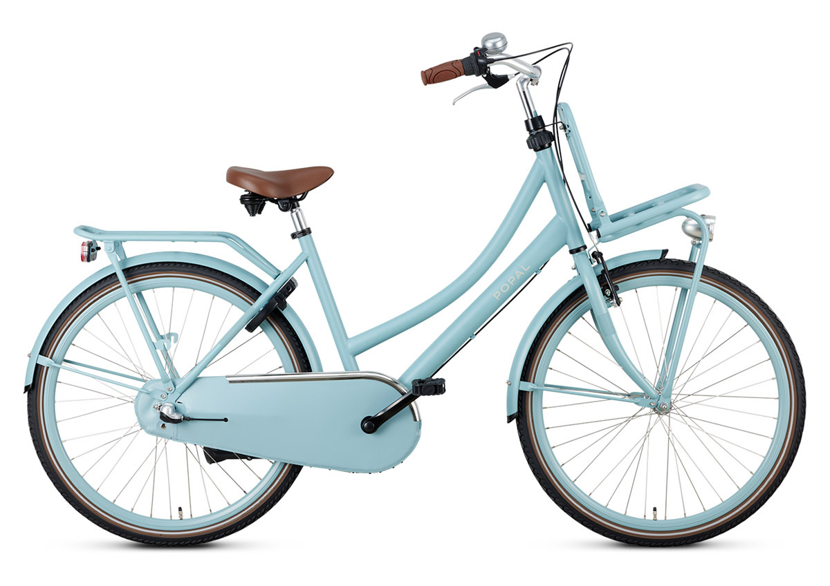 Popal Daily Dutch Basic+ N3 - Kinder Hollandrad - Citybike - 26 Zoll - Mattblau