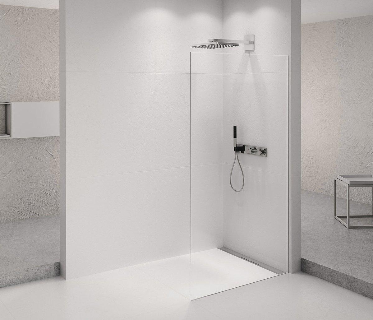 Polysan ARCHITEX CHROM Duschabtrennung 1062 mm, Klarglas