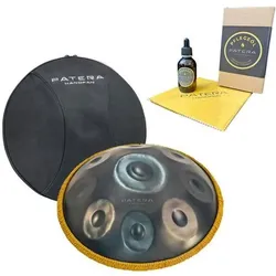 Patera Handpan D Amara mit Tasche mit Pflege-Öl (Handpan), Perkussion, Blau