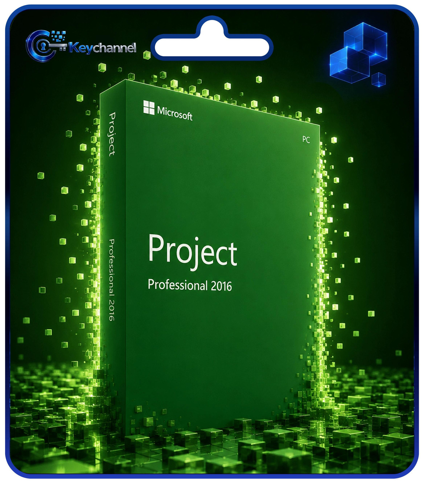 Microsoft Project 2016 Professional volledige versie permanente licentie