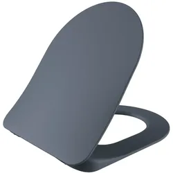 Creavit Duroplast WC Sitz Toilettensitz Absenkautomatik Softclose Basalt Matt