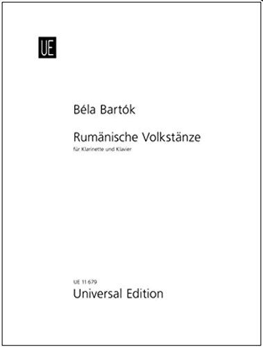 Rumänische Volkstänze: für Klarinette und Klavier - Preis vom 16.10.2026 11:41:07 h