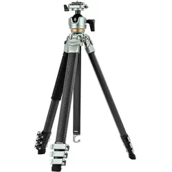 Fotopro Origin + O 7H Carbon Stativ Grau