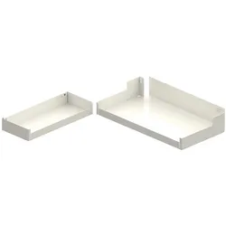 Peka Metall, Möbelausstattung, Einhängetablar-Set PEKA Pleno Maxi Plus, Design Liro (1 Stk.)