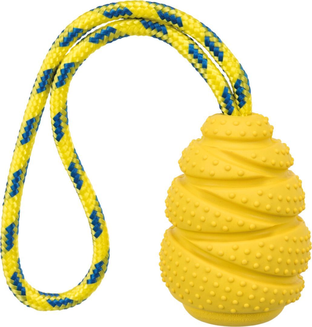 TRIXIE Jumper am Seil, schwimmt, Naturgummi, 9 cm / 30 cm