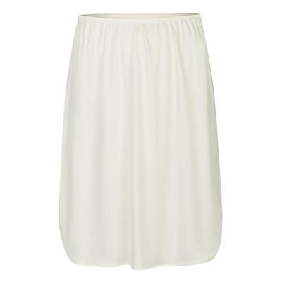 Unterrock NINA VON C. "Halbrock Länge 60 cm Elegance", Damen, Gr. 36, beige (champagner), Obermaterial: 81% Viskose CV. 19% Polyester PES., Röcke Unterrock