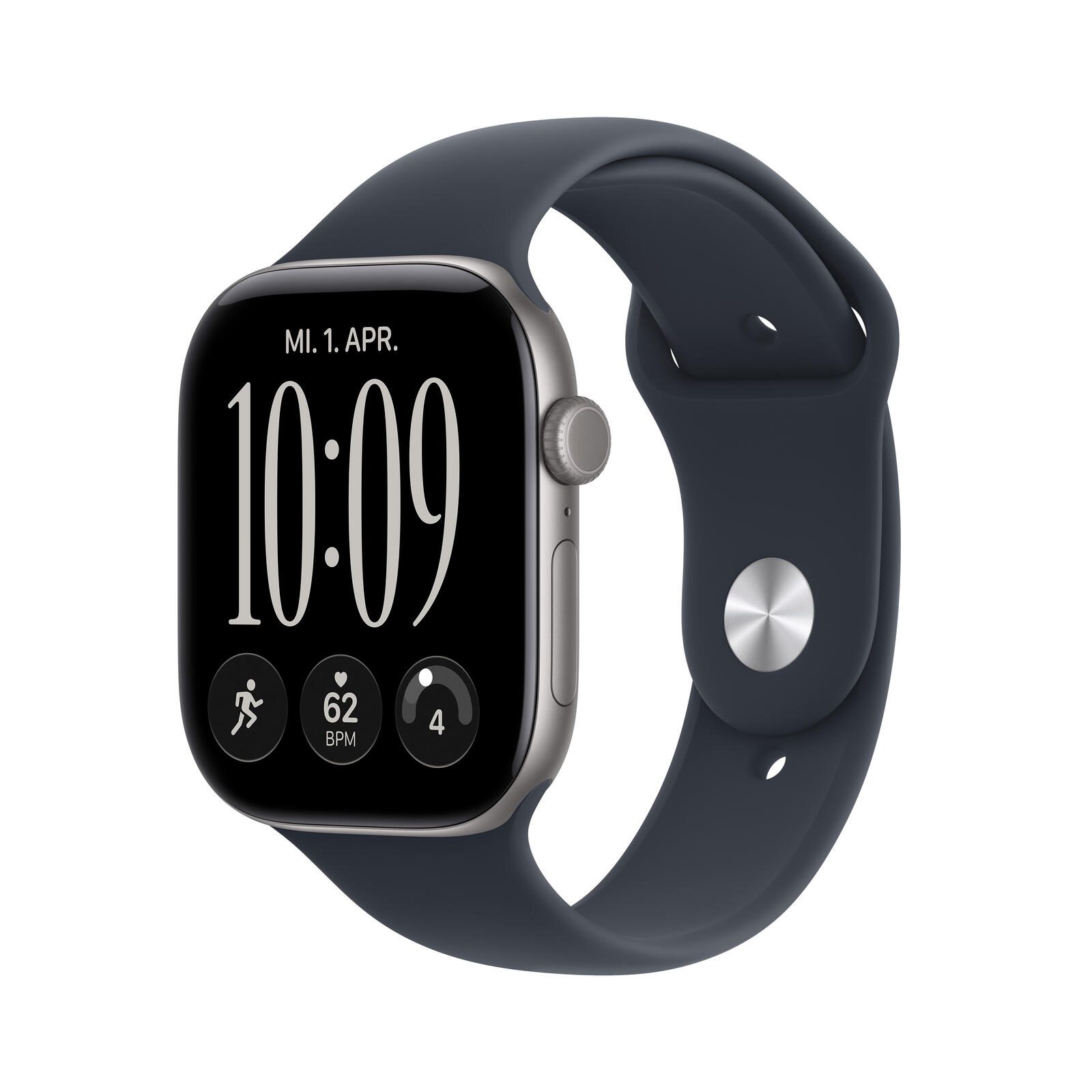 Apple Watch Series 12 Aluminium (GPS) 46mm Space Grau MJEH4ZR/A