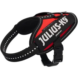 Julius-K9 K9 Idc Powergesch Baby 1 Rot 2 (Hund, Allgemein, Arbeit), Halsband + Leine