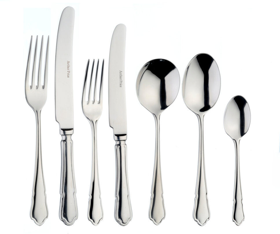 Arthur Price, Dubarry - 44 Piece Cutlery Set, Service for 6 Stainless Steel 44