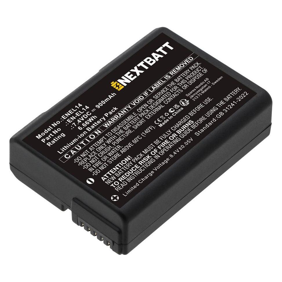CS Cameron Sino Battery for Nikon EN-EL14 (Kamera Akku) (CS-ENEL14)