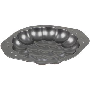 chg Backform Easy Oven, Wolkensonne-Backform, aus Stahl, 35 x 30 x 4 cm, anthrazit, antihaftbeschichtet