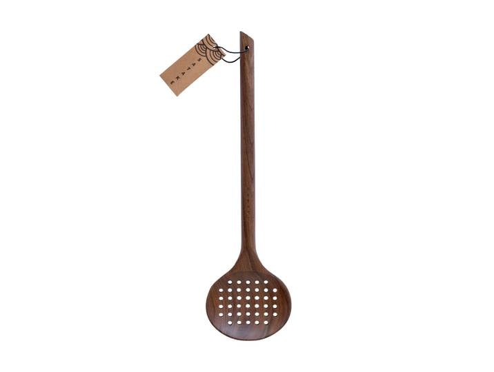 Satake Cuillère à trous Satake 33,5 cm Noyer