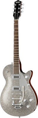 Gretsch EMTC Sparkle Jet FT SLV SPK Silver Sparkle