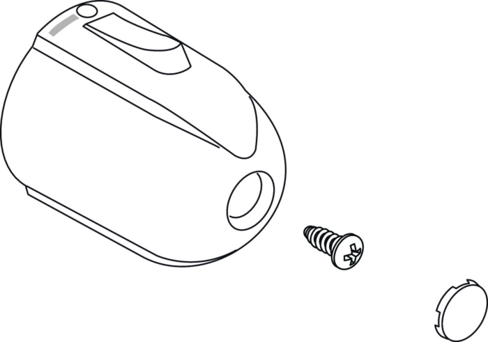 Ideal Standard CERATHERM 100, A960834AA mit Logo IS, Chrom