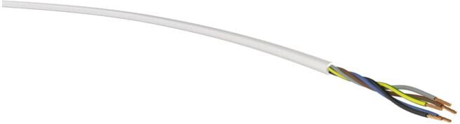 H05VV-F 5G1,0 blanc Eca Ri.50 câble flexible PVC ; sonepar (H05VV-F 5G1,0 ws Eca Ri.50)