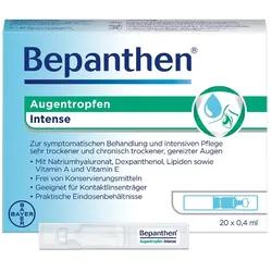 Bepanthen Augentropfen Intense 20X0.4 ml Augentropfen