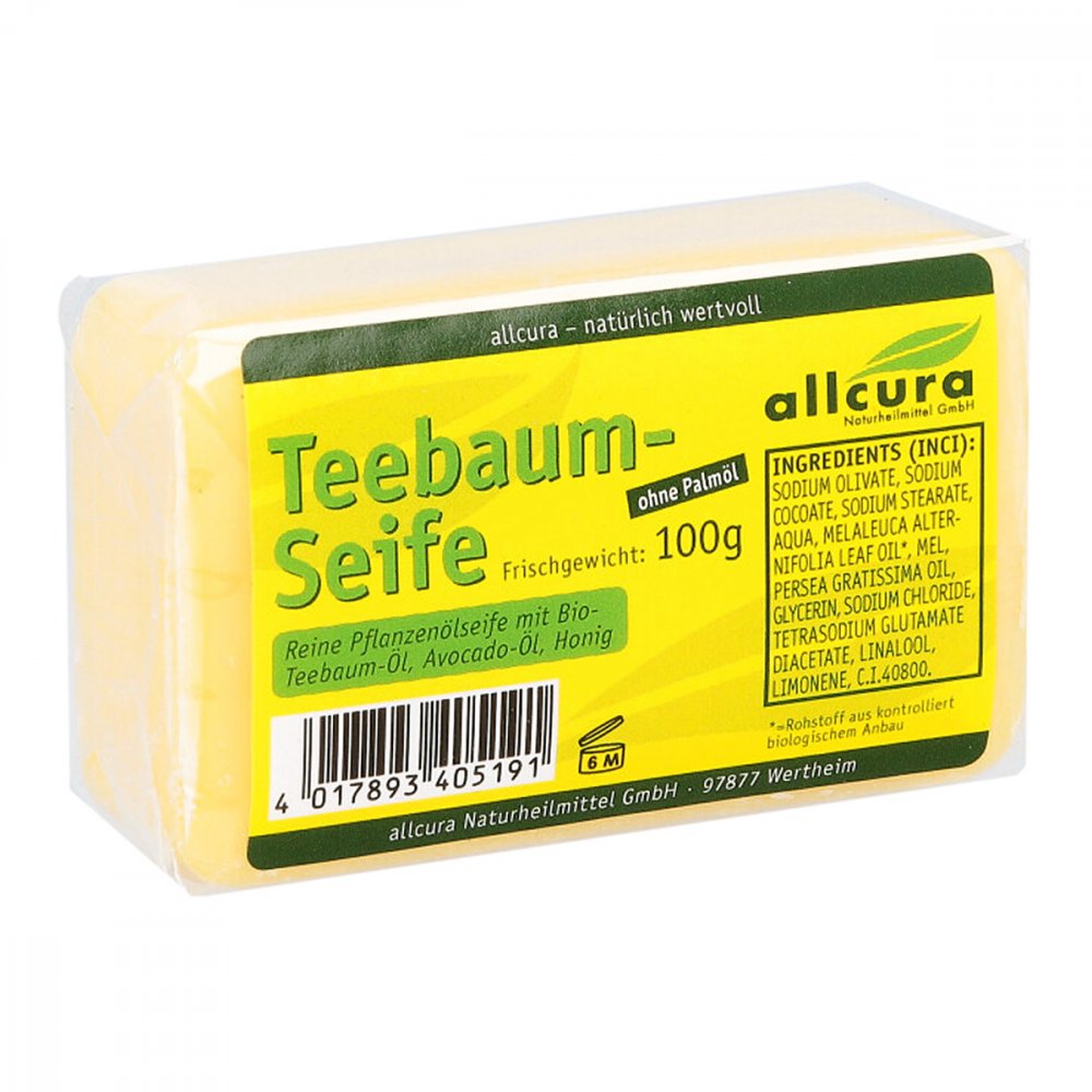 allcura Naturheilmittel GmbH Teebaum Seife 07379959