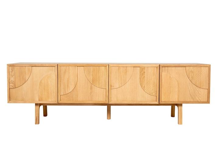 Meuble télé 180cm chêne naturel